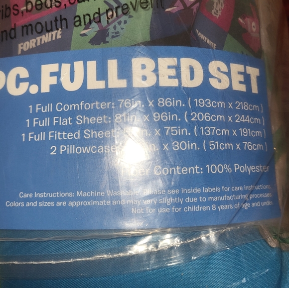 Fortnite full bed set - Picture 6 of 7